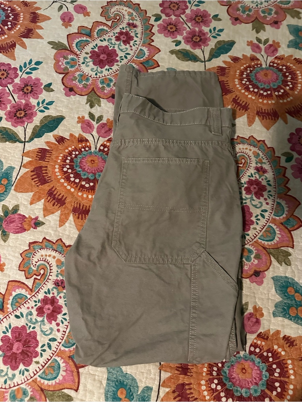 Men's Cargo Pants — Neutral Taupe Utility Style